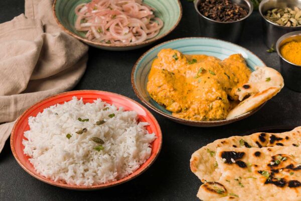 Butter Chicken with Rice Combo