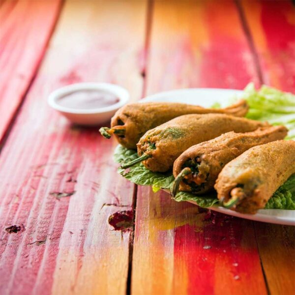 Stuffed Mirch Pakora